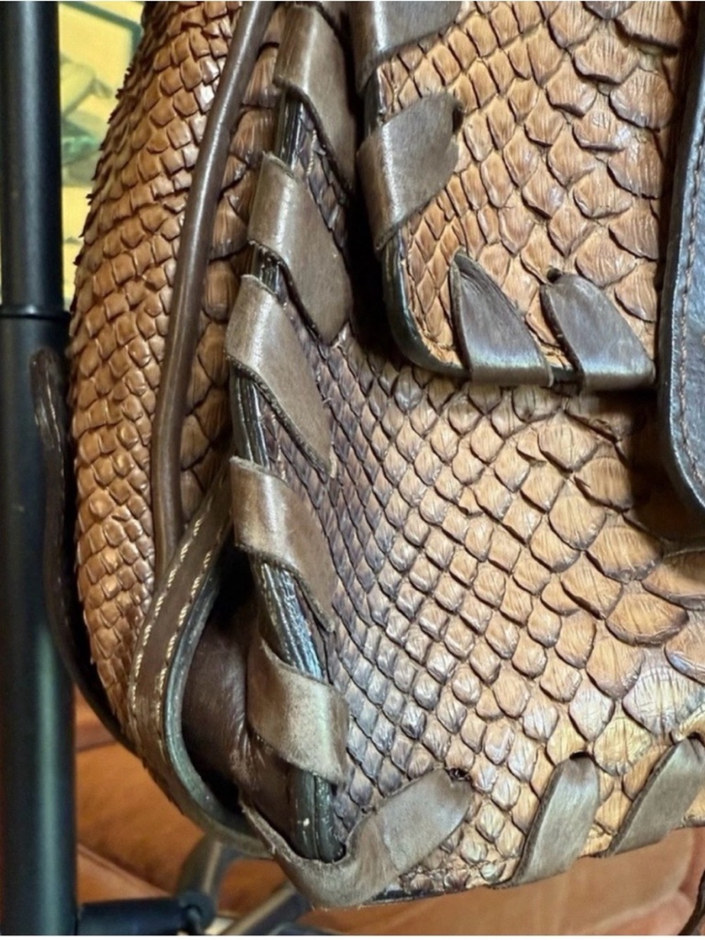 Chloe Python Handbag - Picture 6 of 10